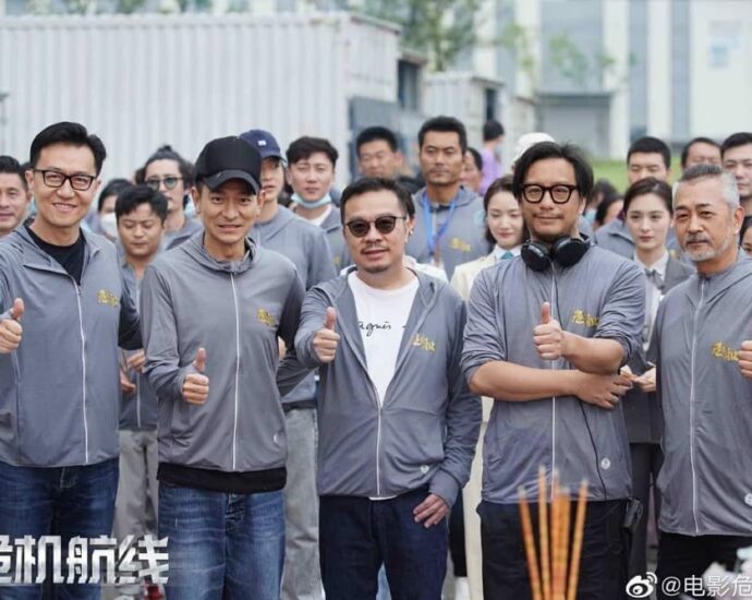 Tionghoa Org - Film Aksi Crisis Route Yang Dibintangi Andy Lau Telah Menggelar Upacara Syuting - 2