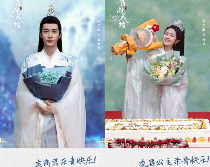 Tionghoa Org - Proses Syuting Drama Chen Xingxu & Li Landi “Love When the Stars Fall” Selesai - 4