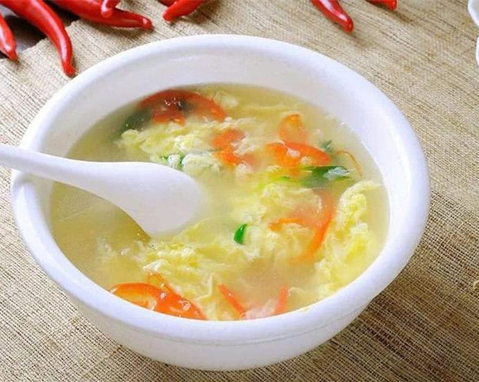 Trik Resep Mudah Masakan Tionghoa - Sup Telur (蛋花汤 Dan Hua Tang) Tampil Cantik Kuah Tidak Keruh